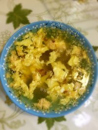 美味的榨菜蛋花汤
