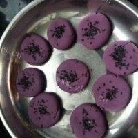 紫薯饼做法图解3)