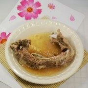 美味的鲍汁过桥排骨做法图解3)