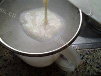 美味的豆浆做法图解4)