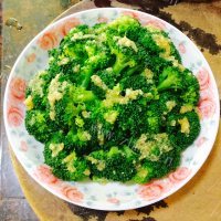 家常菜芝士焗西兰花做法图解8)