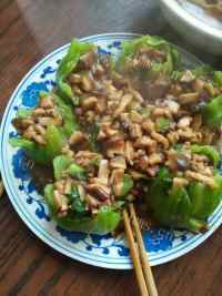 质嫩爽口的香菇油菜做法图解10)