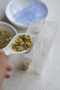 自制绿豆沙冰棍做法图解5)