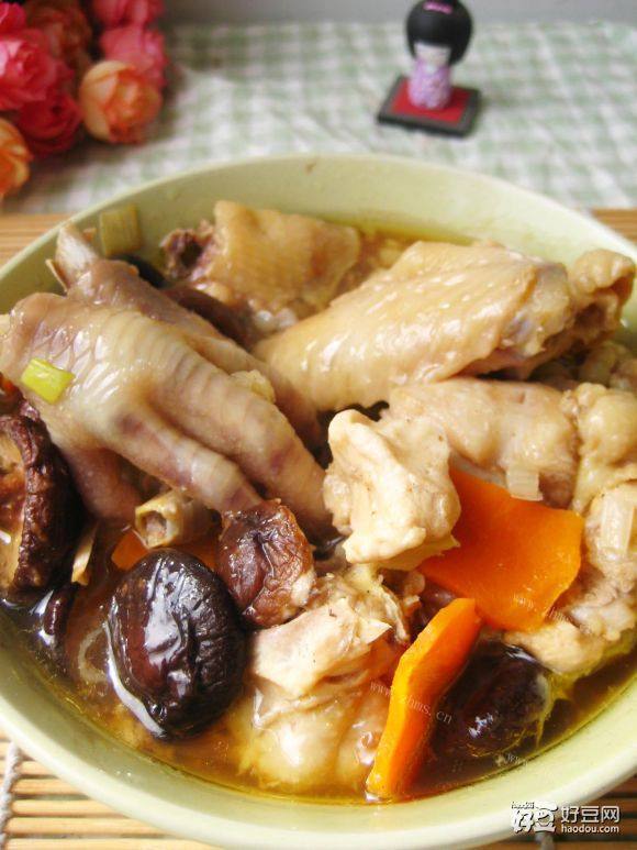 电饭锅版香菇蒸鸡