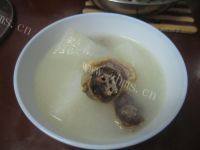 萝卜腊鸭汤做法图解9)