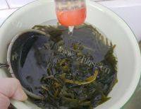 家常菜蒜蓉海带丝做法图解4)