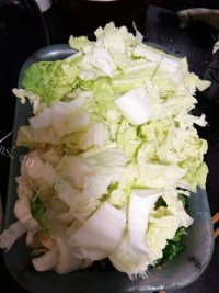 炒白菜做法图解1)