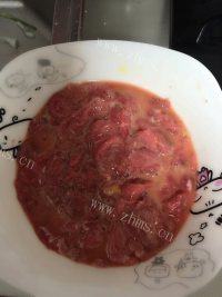 美味的牛肉烩卷心菜做法图解2)