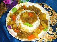 香香的咖喱牛肉饭