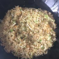 五味俱全的蛋炒饭做法图解6)