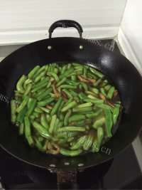 美味的豆角焖面做法图解6)
