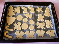 创意圣诞花环糖霜饼干的做法图解十二