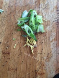 美味食用菌洋葱炒杏苞菇做法图解1)