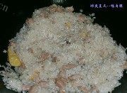 鲜美鸭肉粥做法图解4)