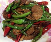 特色菜农家小炒肉做法图解8)