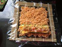 「手工美食」甜辣寿司做法图解6)