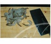 家常菜清炒芦笋虾仁做法图解1)