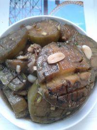 家常菜油煎茄子