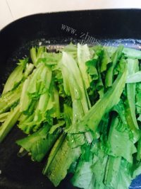 家常菜清炒油菜做法图解3)