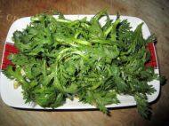 很有食欲的凉拌茼蒿