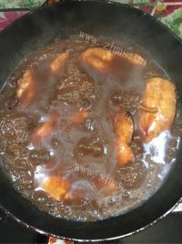 美味的蜜汁鸡排做法图解7)