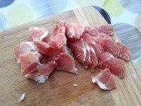 家常菜肉片四季豆做法图解5)