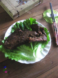 口感极佳的孜然烤羊排