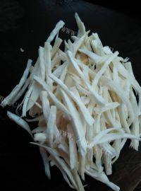 诱人的素炒杏鲍菇做法图解3)