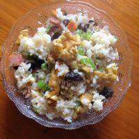 自制彩色蛋炒饭