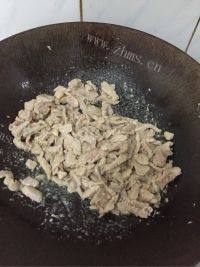 家常菜京酱肉丝做法图解4)