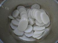 家常菜青椒炒山药做法图解3)