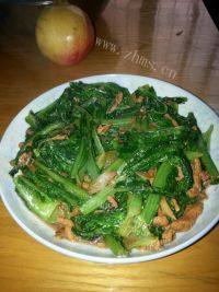 家常菜爆炒油麦菜