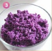 紫薯螺丝面包的做法图解三