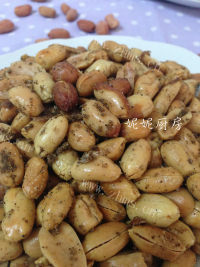 下酒菜椒盐花生米
