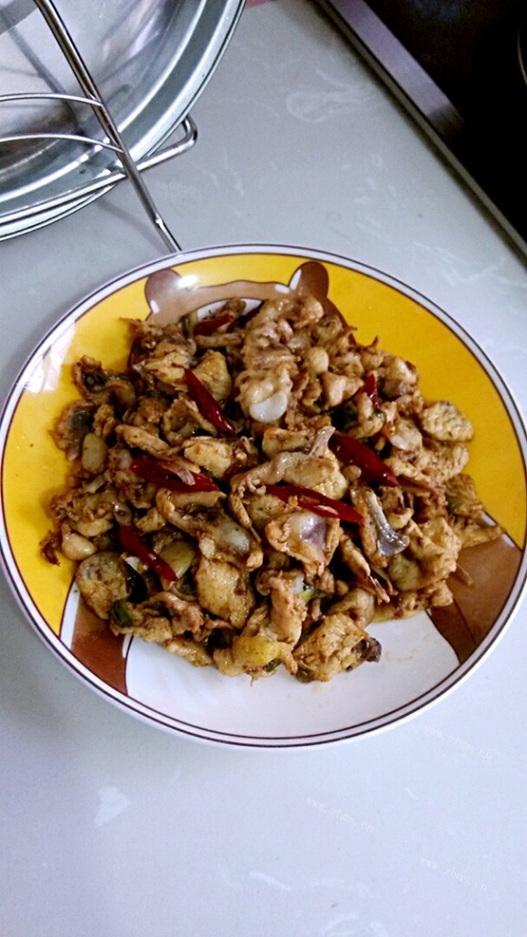 爆炒孜然鸡脆骨
