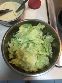 手撕包菜做法图解1)