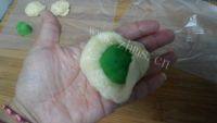 自制抹茶红豆酥做法图解5)