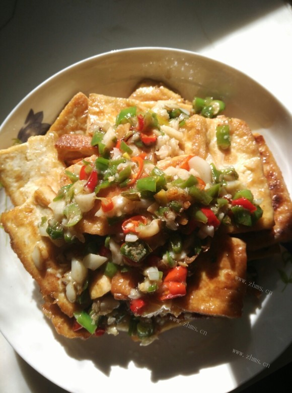 回味无穷的香煎豆腐