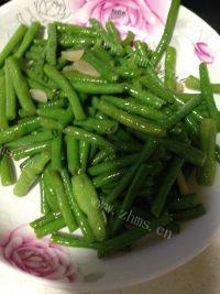 简易版-长豆角炒肉做法图解8)