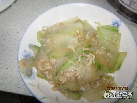 虾米炒冬瓜