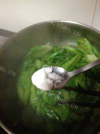 家常菜白灼油麦菜做法图解5)