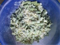 美味的豆角蒸菜做法图解7)