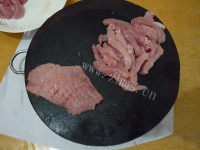 美味的溜肉段做法图解4)