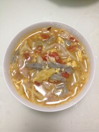 香气浓郁的西红柿鸡蛋蝴蝶面做法图解7)