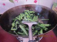 色香味具全的清炒菜心