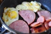 饱腹早餐汉堡做法图解3)