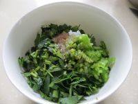 自己做的芹菜水饺