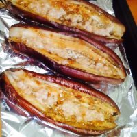美味的肉末烤茄子做法图解13)