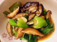 香飘的香菇炒油菜