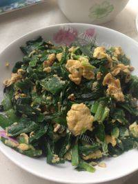家常菜春韭炒鸡蛋